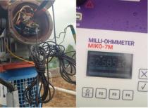 ЗАМЕР  ОММИЧЕСКОГО СОПРОТИВЛЕНИЯ ОБМОТОК ЭЛЕКТРОДВИГАТЕЛЕЙ ПОЗВОЛЯЕТ ВЫЯВИТЬ МЕЖВИТКОВЫЕ ЗАМЫКАНИЯ